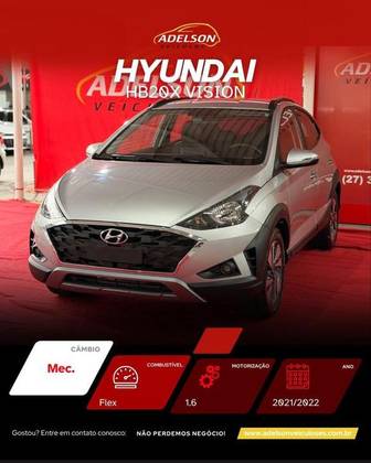 HYUNDAI HB20X 1.6 16V FLEX DIAMOND AUTOMÁTICO
